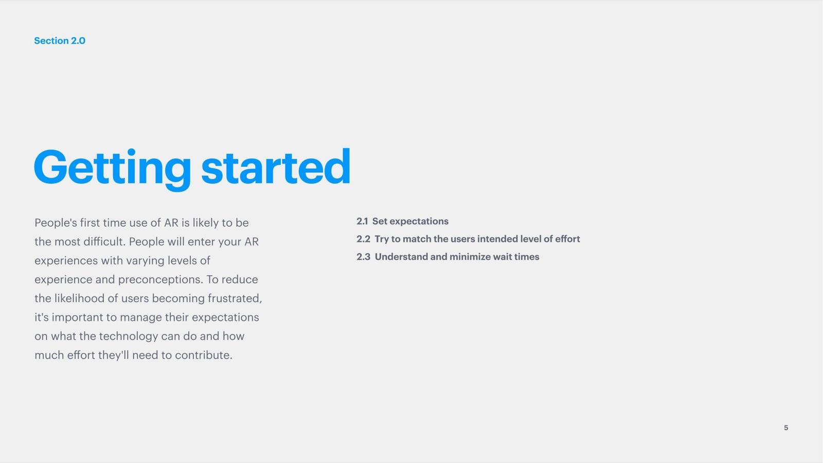 Spark AR Design Guidelines · slide 5