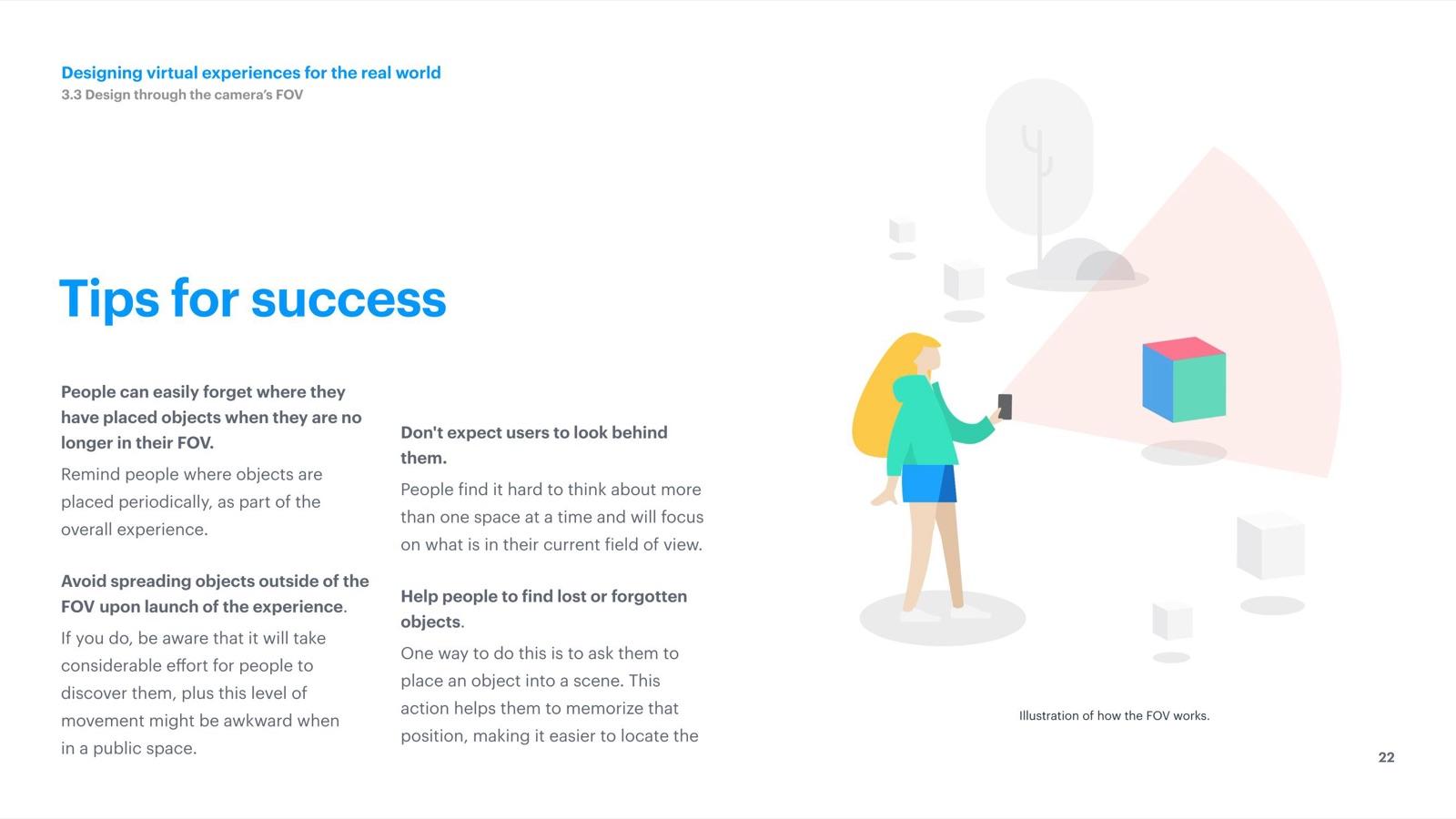 Spark AR Design Guidelines · slide 22