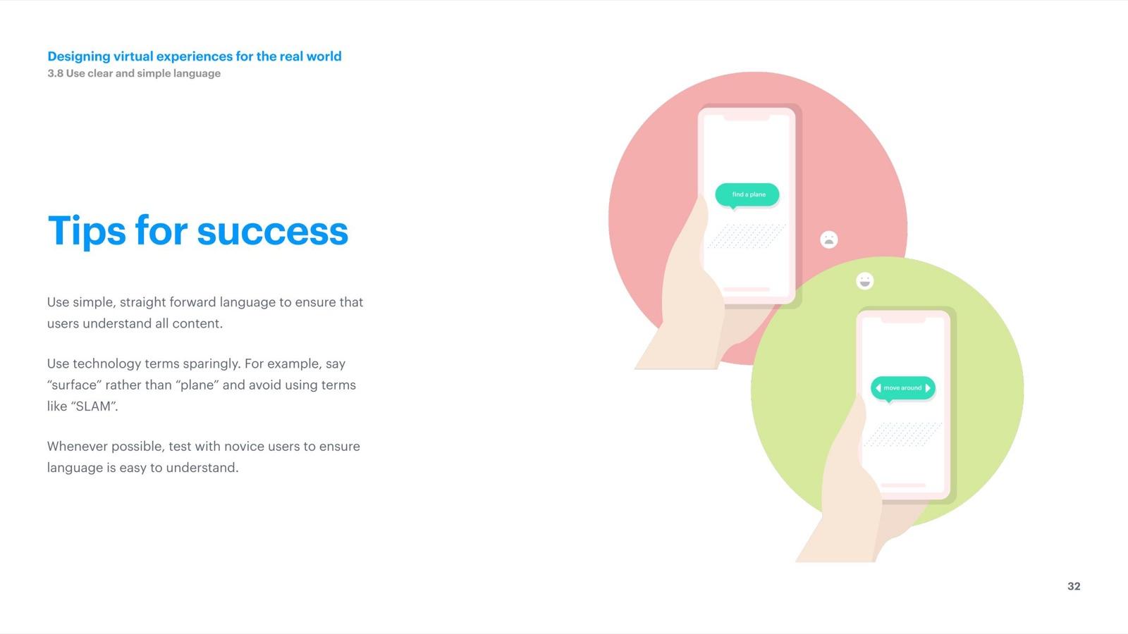 Spark AR Design Guidelines · slide 32
