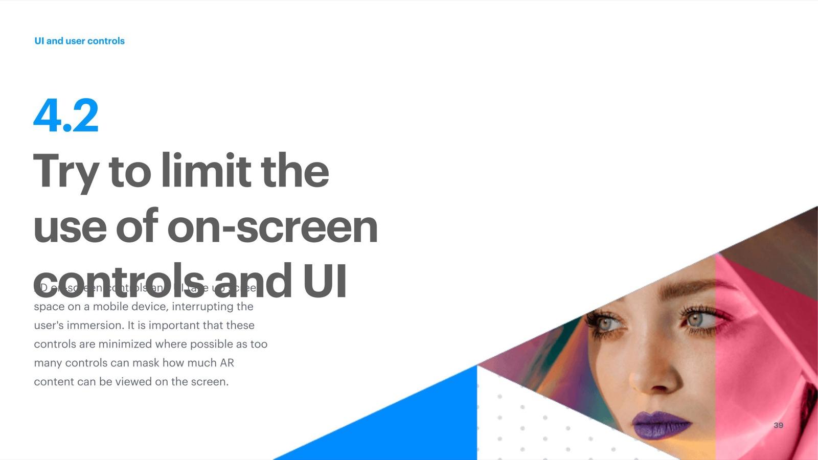 Spark AR Design Guidelines · slide 39