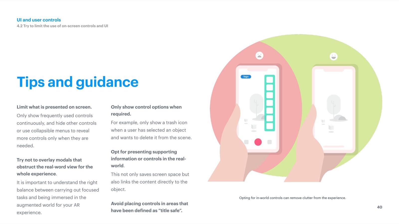 Spark AR Design Guidelines · slide 40