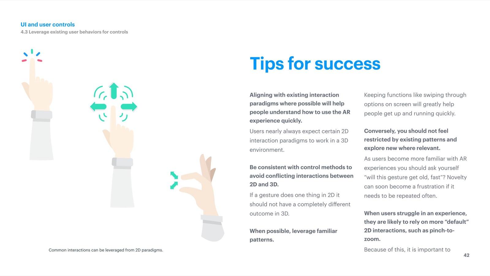 Spark AR Design Guidelines · slide 42