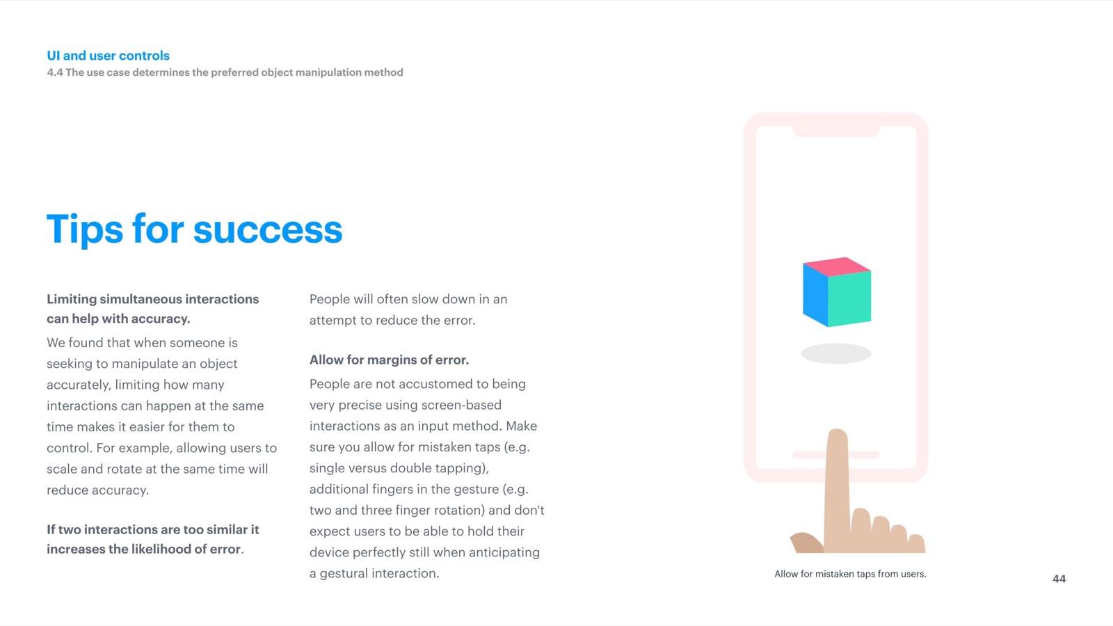 Spark AR Design Guidelines · slide 44