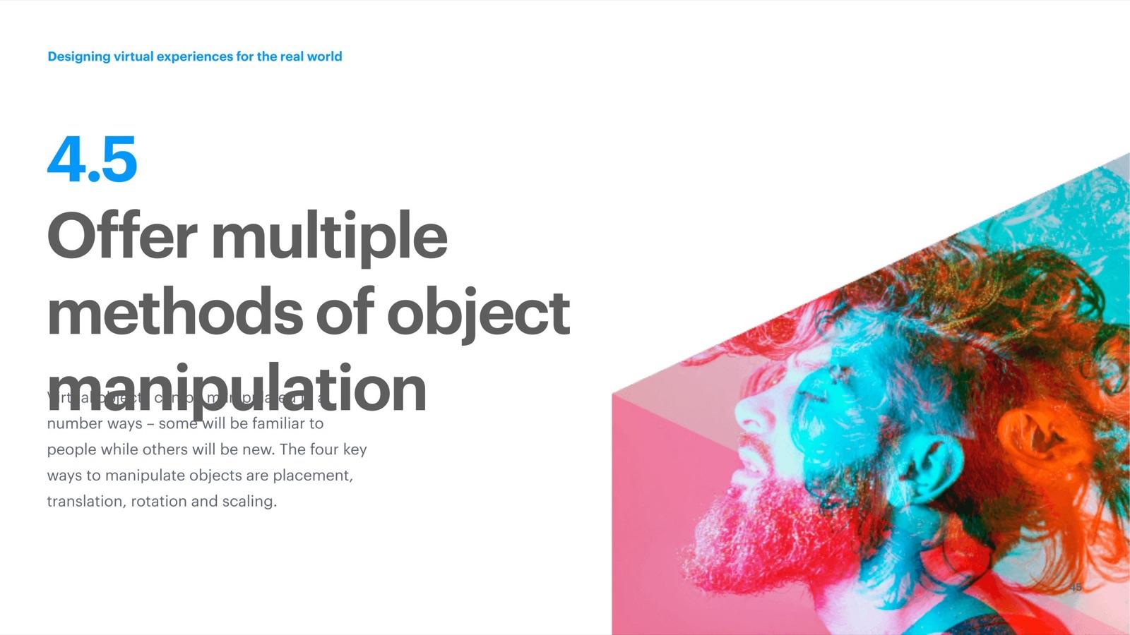 Spark AR Design Guidelines · slide 45