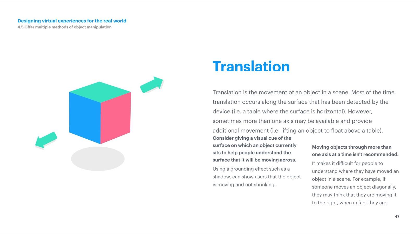Spark AR Design Guidelines · slide 47