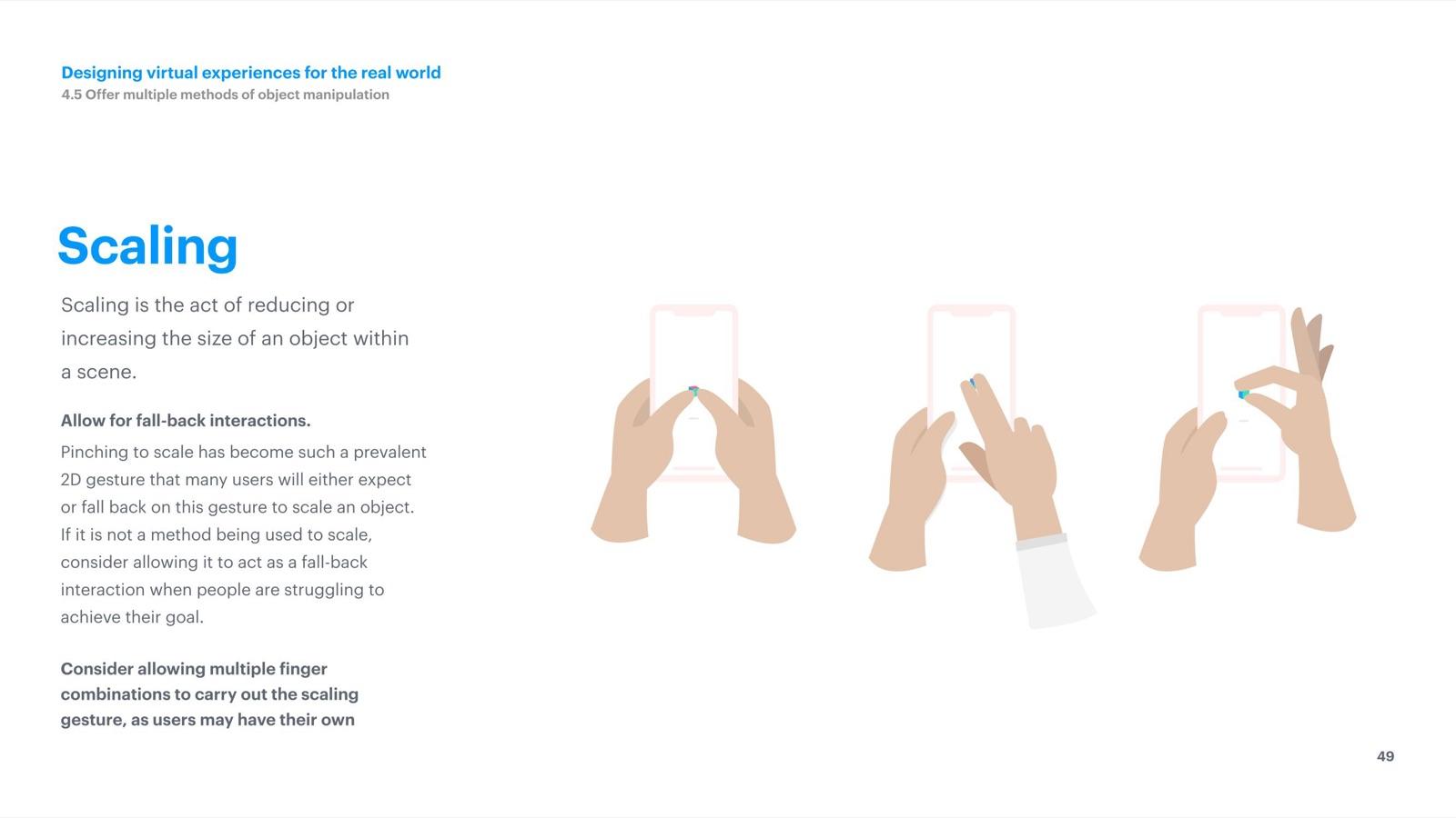 Spark AR Design Guidelines · slide 49