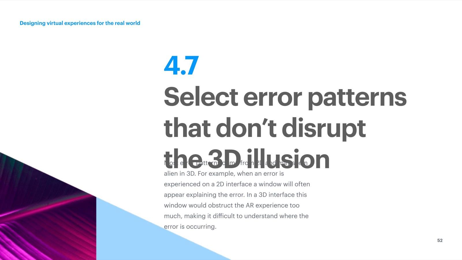 Spark AR Design Guidelines · slide 52