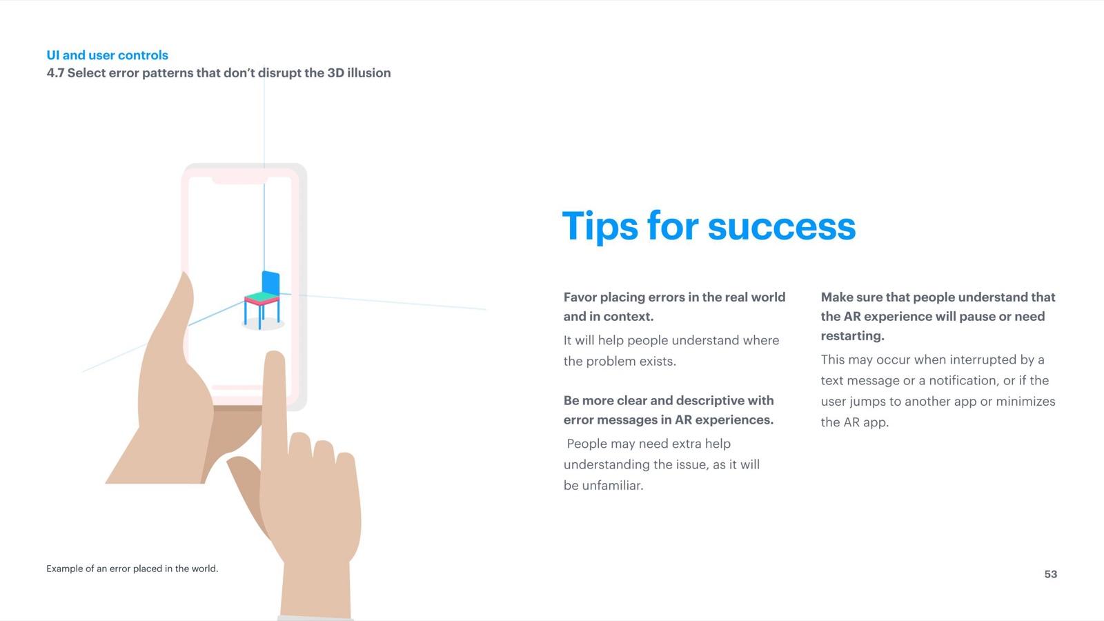 Spark AR Design Guidelines · slide 53