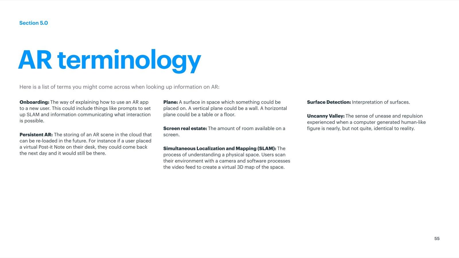 Spark AR Design Guidelines · slide 55