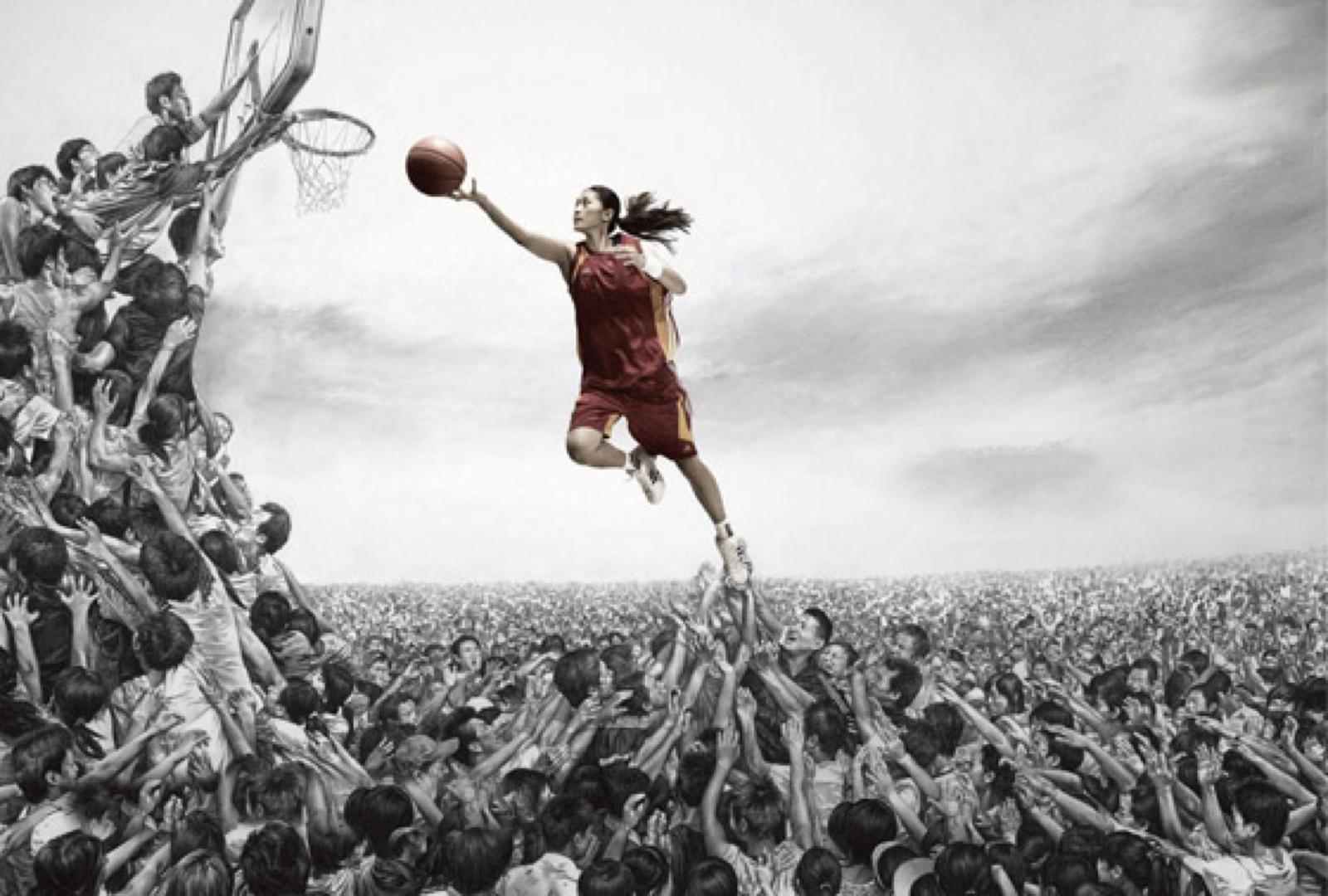 Adidas Yao Ming basketball hero