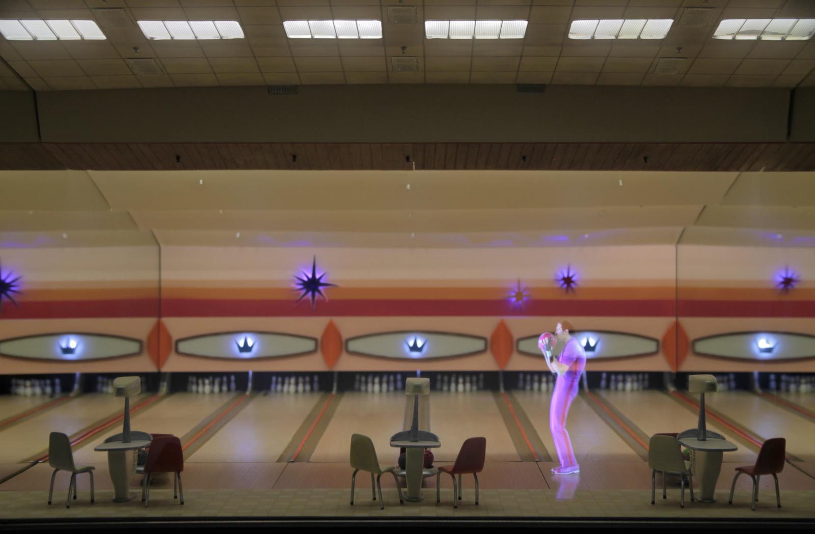 Holorama Optical Theatre bowling alley scene