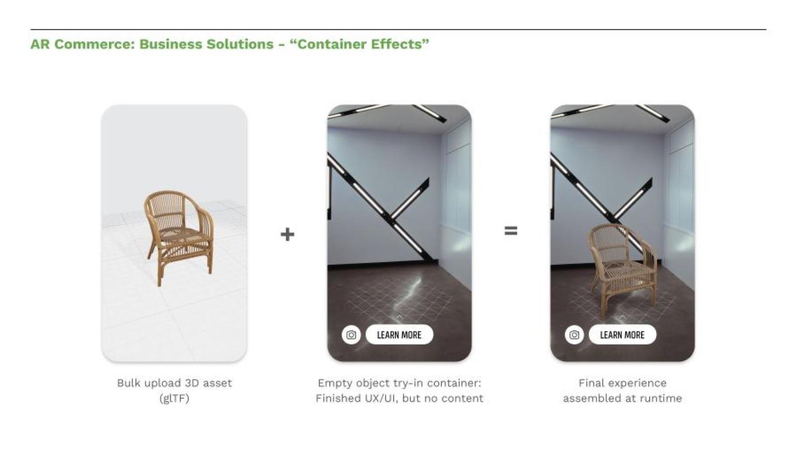 Container Effects rattan chair
