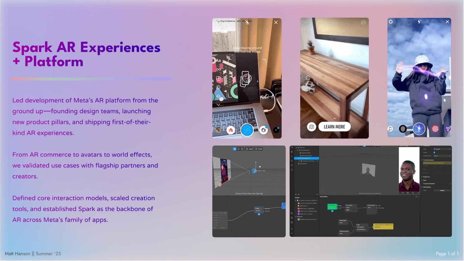 Spark AR platform overview