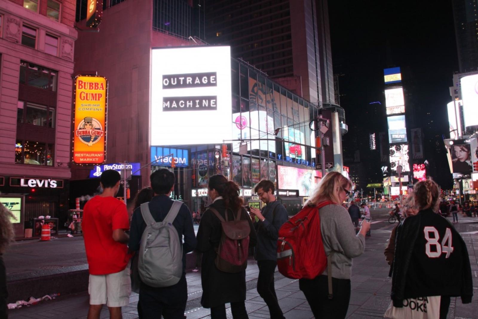 Outrage Machine billboards
