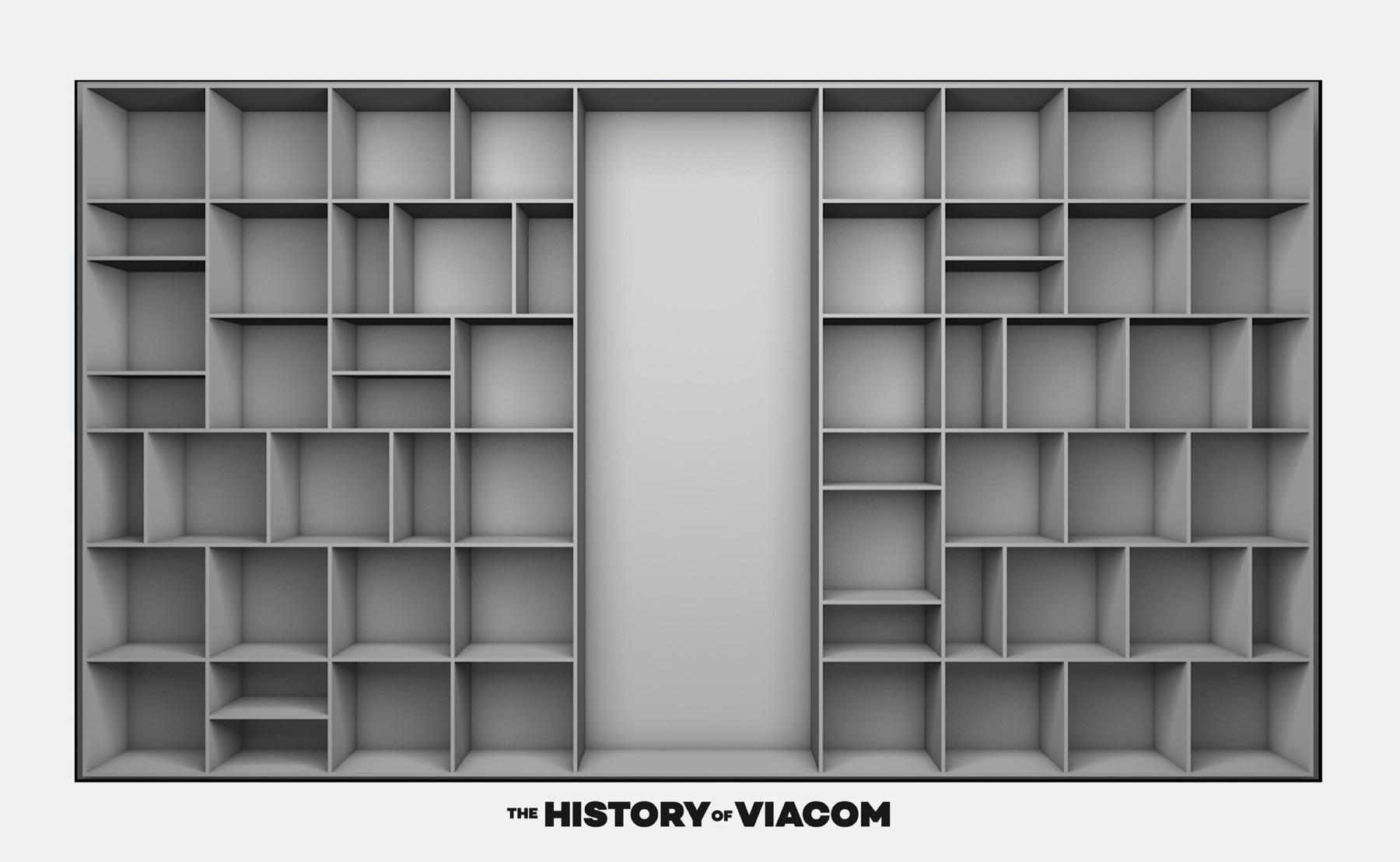 Empty Past Present and Future wall render